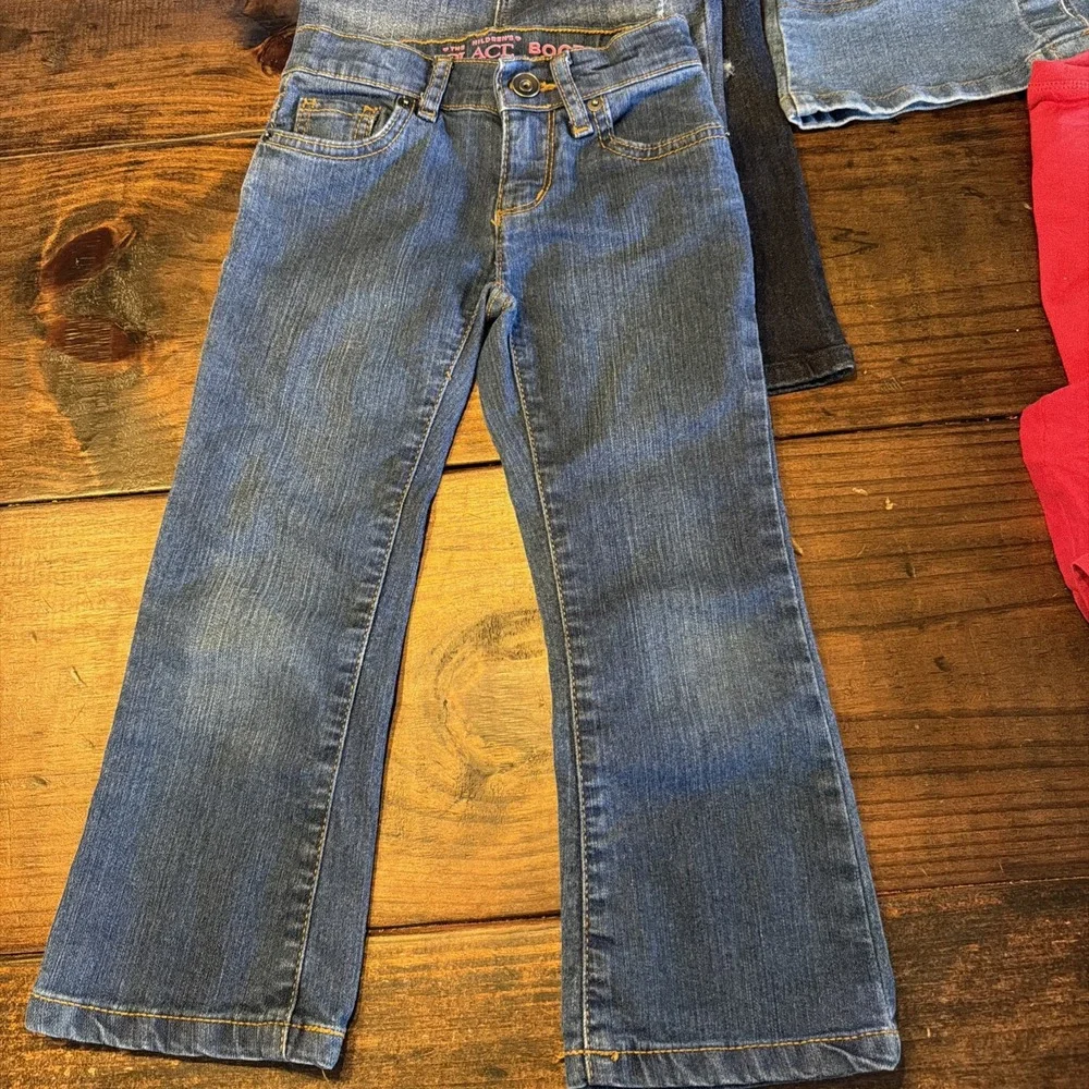 Girls Size 4 4T Clothing Lot 10pc Levi's GAP Crewcuts BCBG Disney Jeans Dress